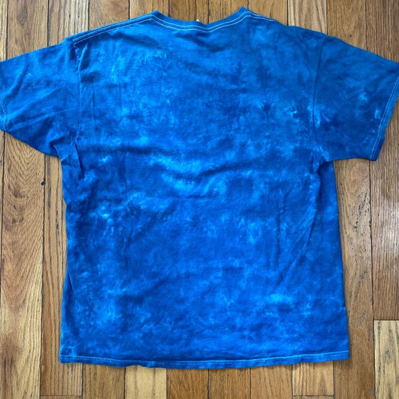 Liquid Blue 2015 Tie Dye Wolf American Flag Tee Size XL - Picture 4 of 5